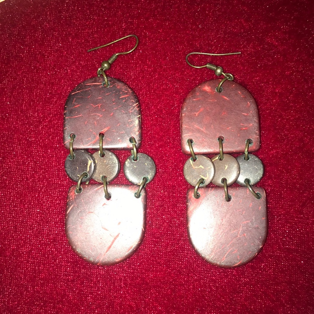 Distressed Earrings